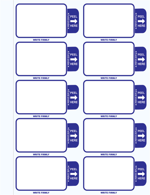 Self-Expiring Name Badge