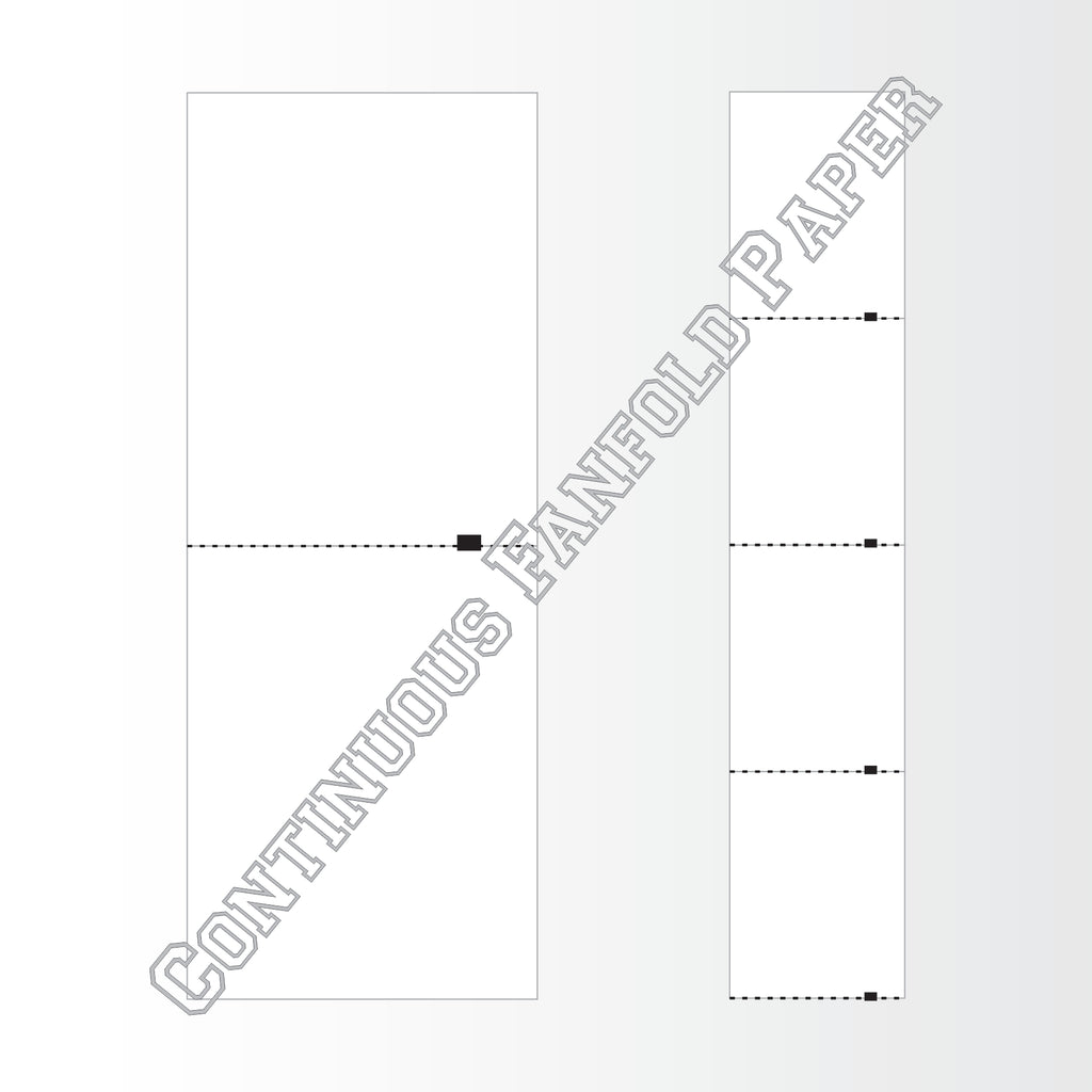 SP853 Continuous Fanfold Thermal Paper