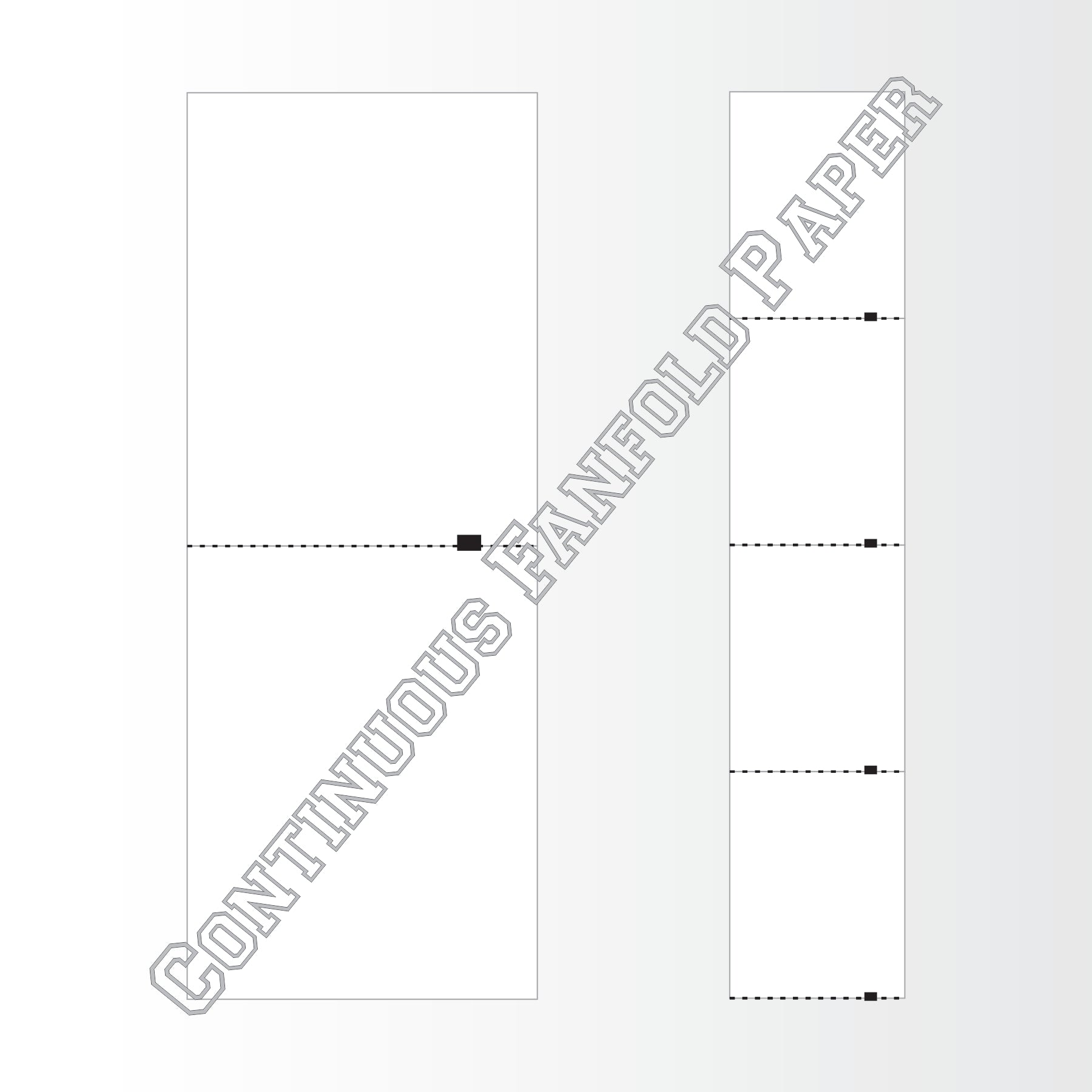SP853 Continuous Fanfold Thermal Paper